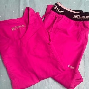 Set of S pink Scrub s by Barco